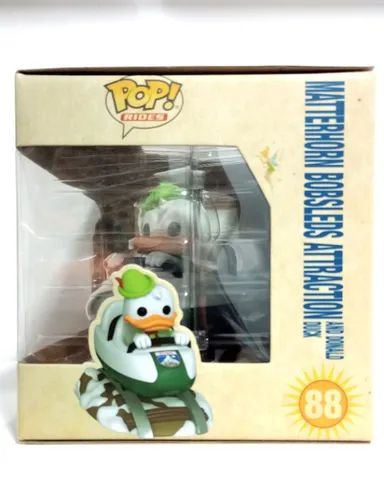 Funko Pop Disney Matterhorn Bobsleds Attraction & Donald Duck 88 New | Vaulted | With Box63825090233217122
