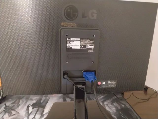 monitor lg led flantron wide 20 polegadas modelo 20EN33 - Foto 3