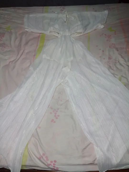 Macacão Longo branco - Foto 2