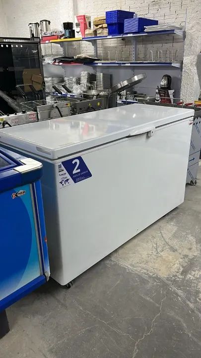 Freezer conservador horizontal 503 litros Fricon tampa única