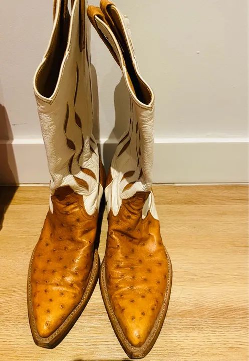 Bota Country Avestruz 