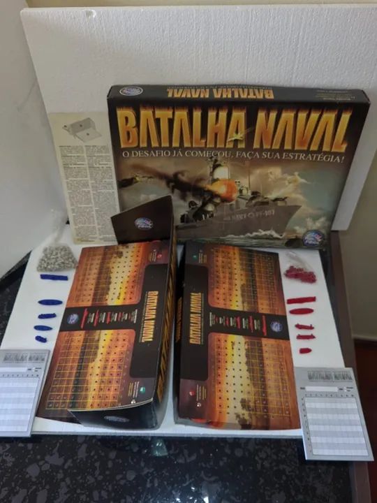 Brinquedos Pais e Filhos Batalha Naval - Foto 3