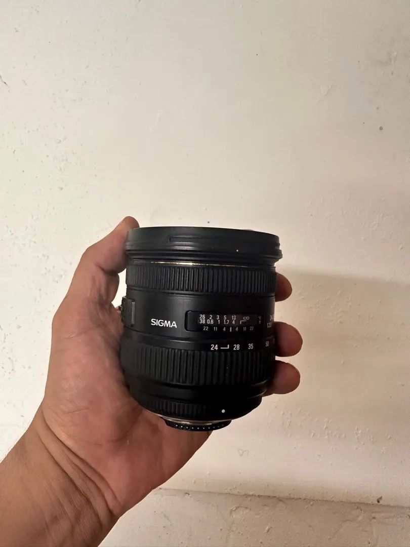 Lente Sigma 24x70mm para Nikon f2:8 bem conservada. - Foto 3