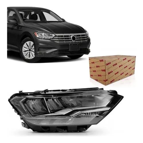 Farol Jetta Tsi 2019 2020 2021 2022 Elétrico Com Led Direito