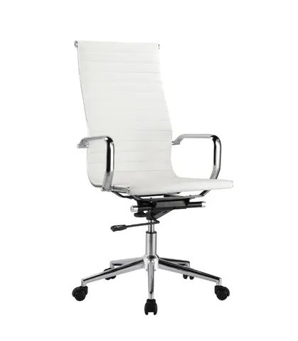 Cadeira De Escritório Presidente Charles Eames Esteira Alta - Foto 4