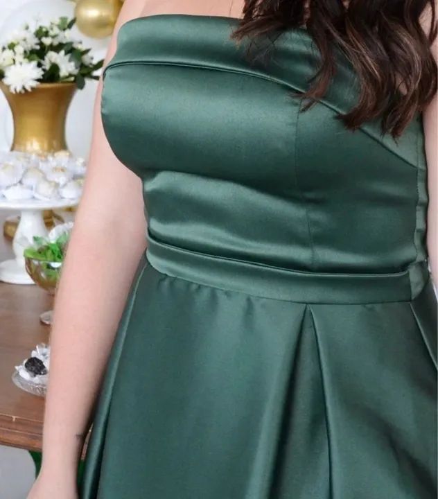 Vestido de festa verde  - Foto 2