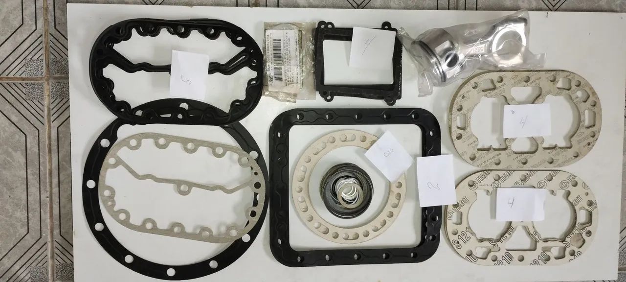 Sobra de guarnição para compressores bitzer
