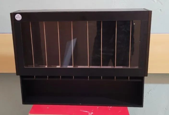 Expositor De Cigarros Com 9 Raias (preto) - Foto 4
