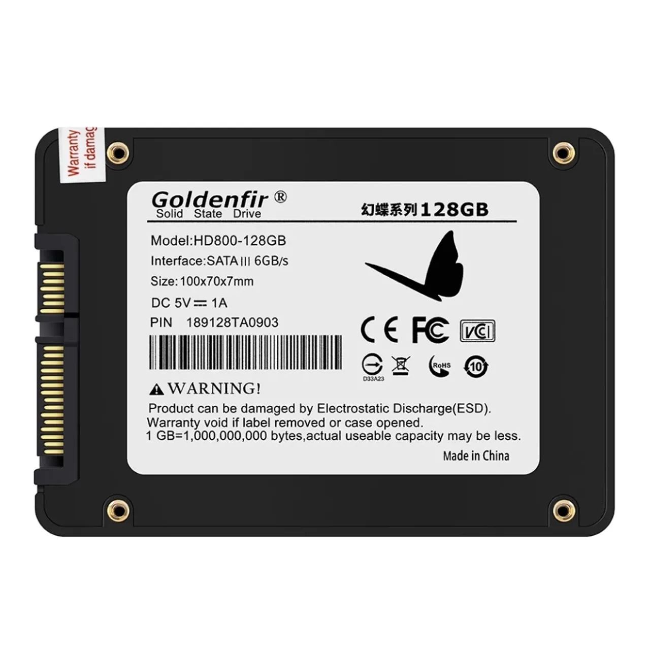 SSD Sata de 512GB Goldenfir - Armazenamento - Setor