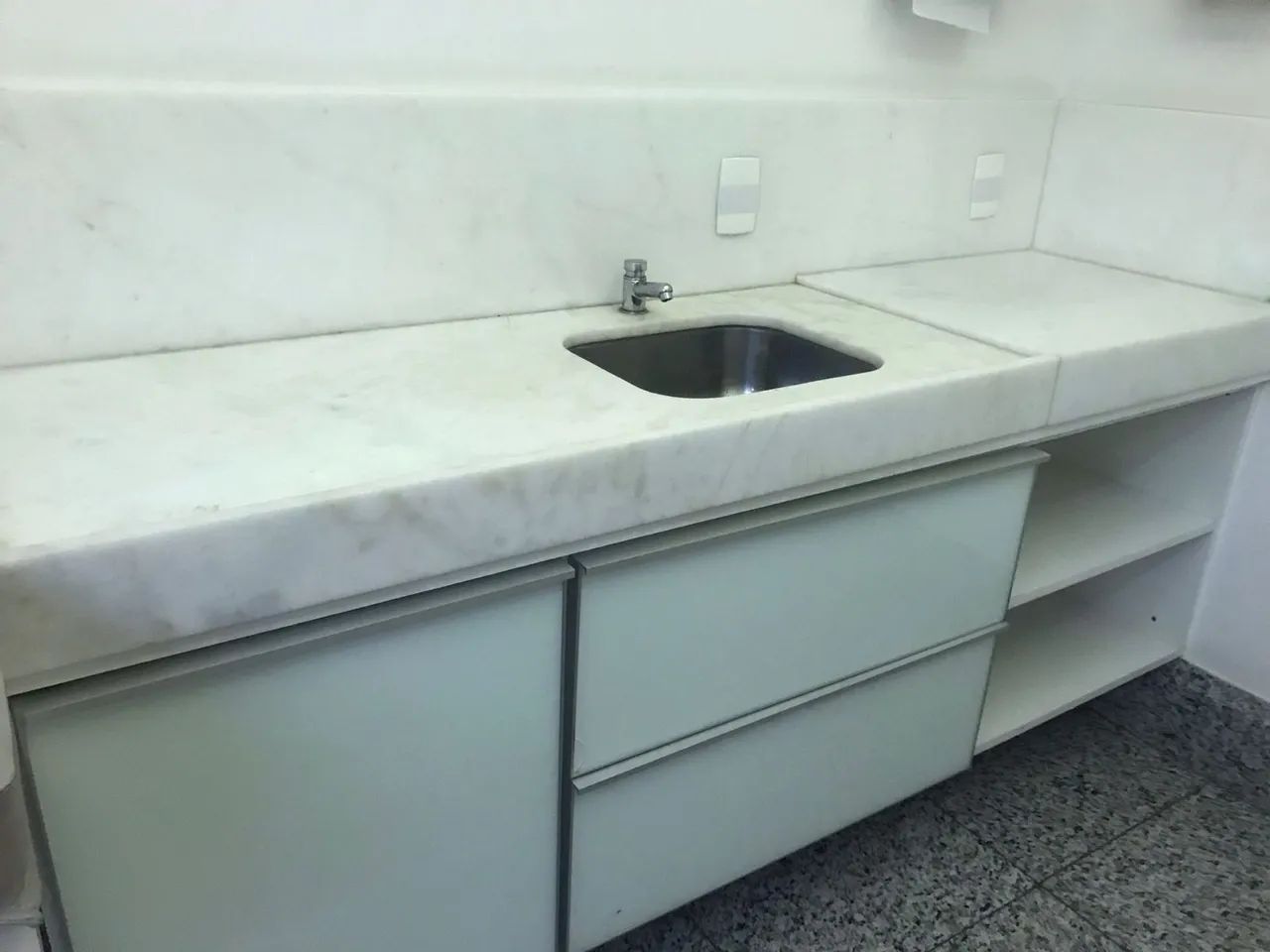 Pias de cozinha em mármore branco  - Foto 2