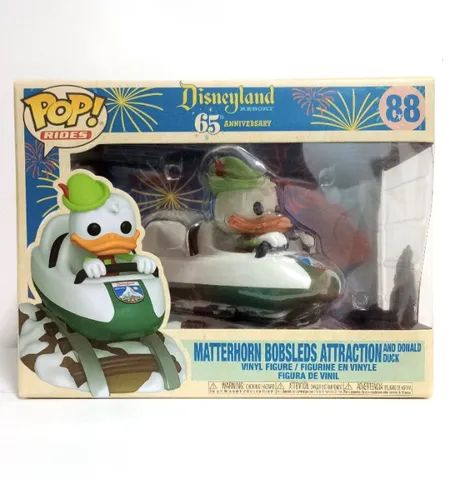 Funko Pop Disney Matterhorn Bobsleds Attraction & Donald Duck 88 New | Vaulted | With Box63825090233217121