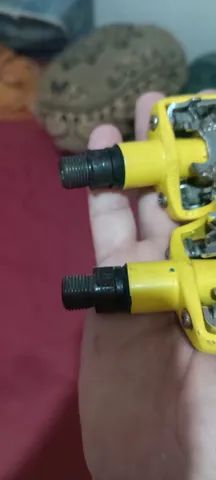PEDAL CLIP Wellgo PARA MTB POUCO USADO. LEIA A DESCRIÇÃO. - Foto 4