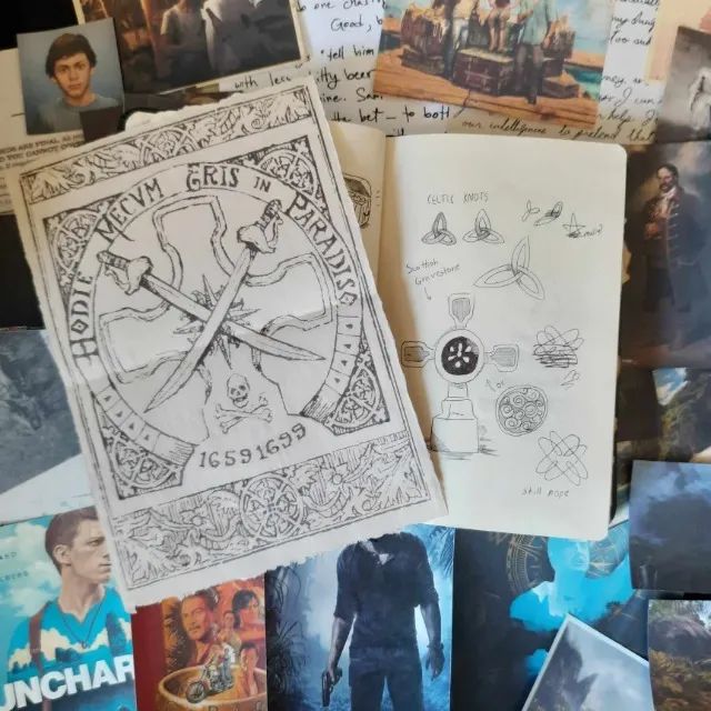  Colecionavel - diarios/Journal - Nathan Drake - Uncharted 4 - A Thief's End - Foto 2