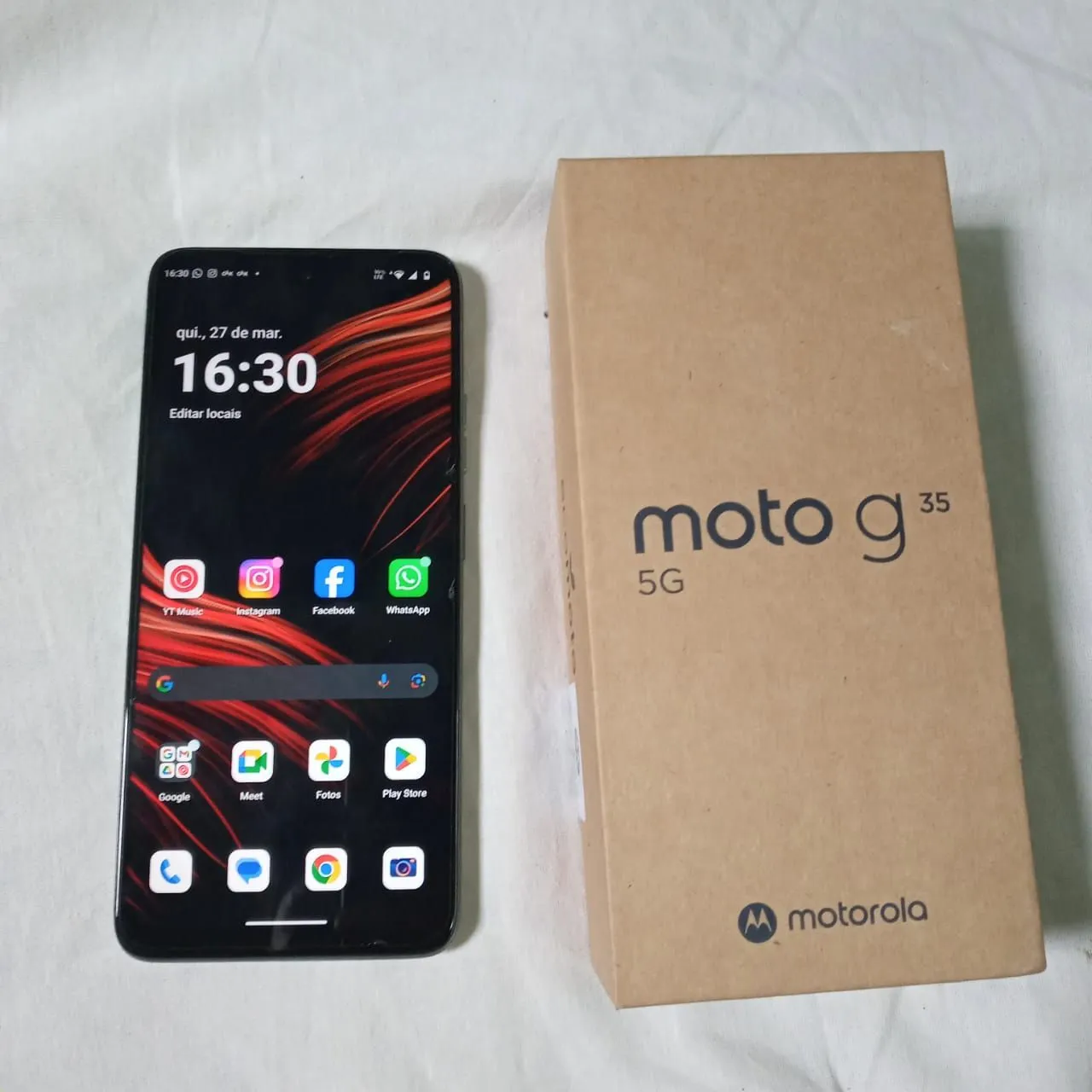 Moto G 35 5G Novo 265GB