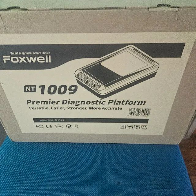 Aparelho Auto-Scanner Foxwell NT1009 -Diagnósticos Avançados- 32 Resets + Programação