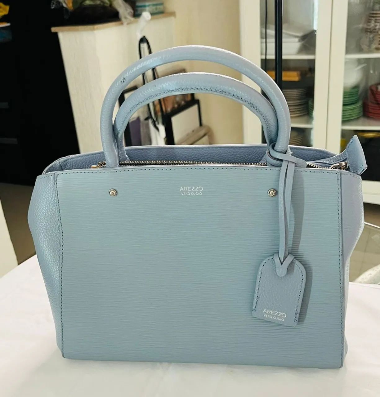 Bolsa Arezzo Azul Claro 