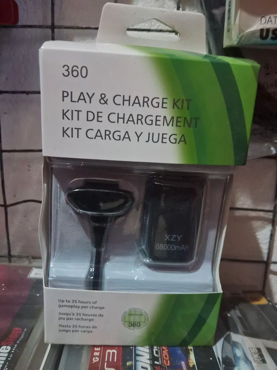 Bateria controle Xbox 360 - Foto 3