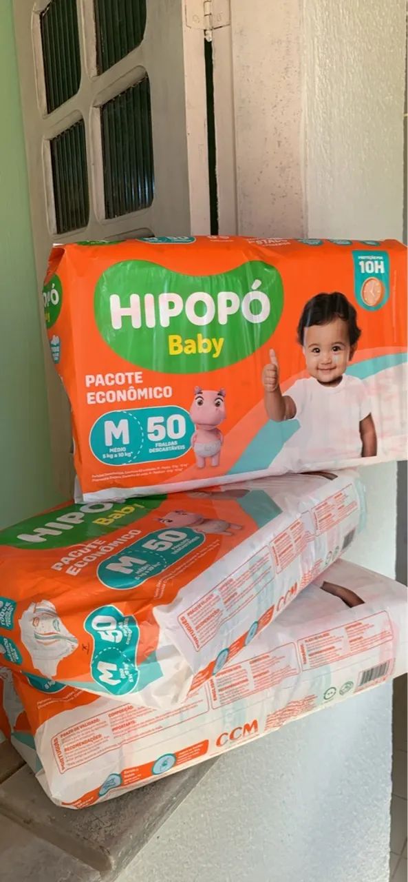 Fraldas hipopó
