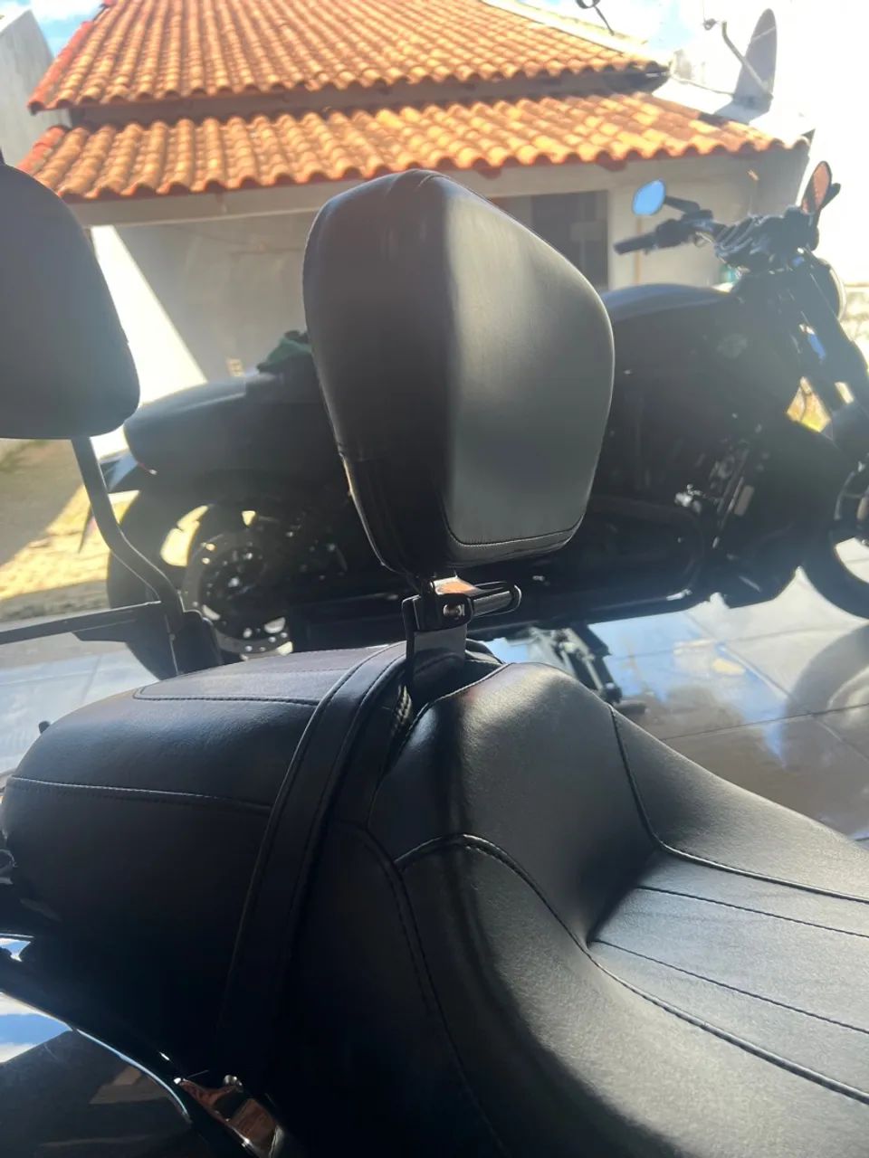 Encosto Piloto Touring Road King Special Todas Preto Brilho - Foto 2