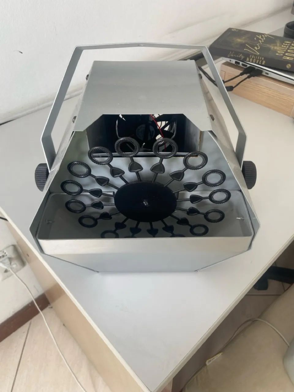 Máquina de Bolhas de Sabão Profissional Bivolt