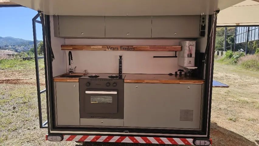 Mini Trailer para 2 adultos e 2 crianças - Foto 3