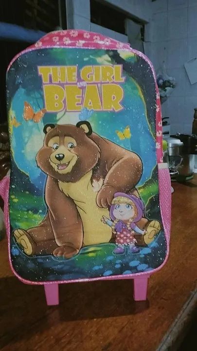 Mochila The Girl And Bear - Infantil