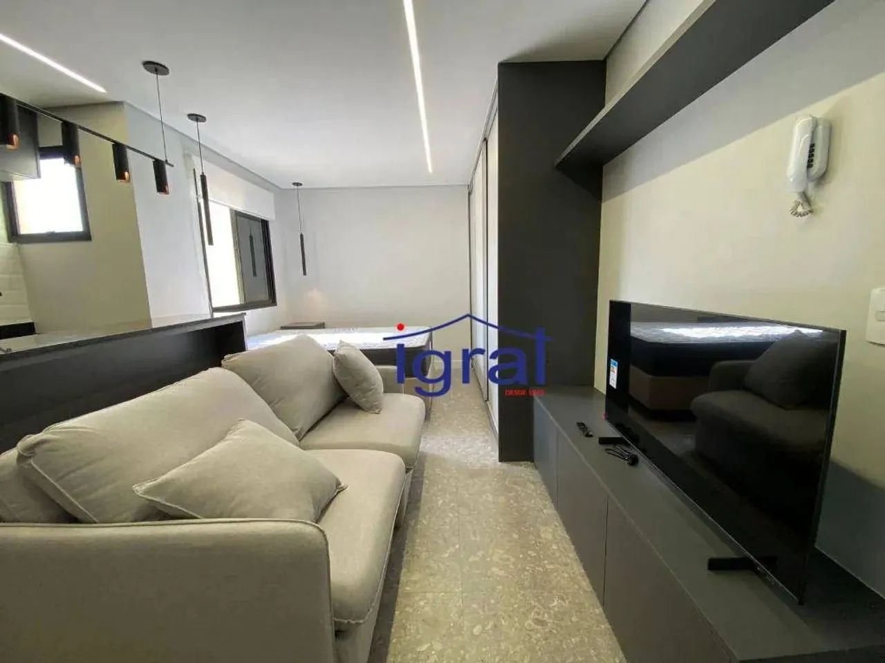 Studio mobiliado com 1 dormitório para alugar, 28 m² por R$ 3.000/mês - Jabaquara - São Pa - Foto 4