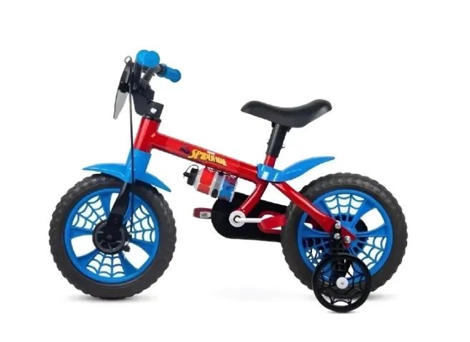 Bicicleta spider man Aro12 Nova na caixa - Foto 2