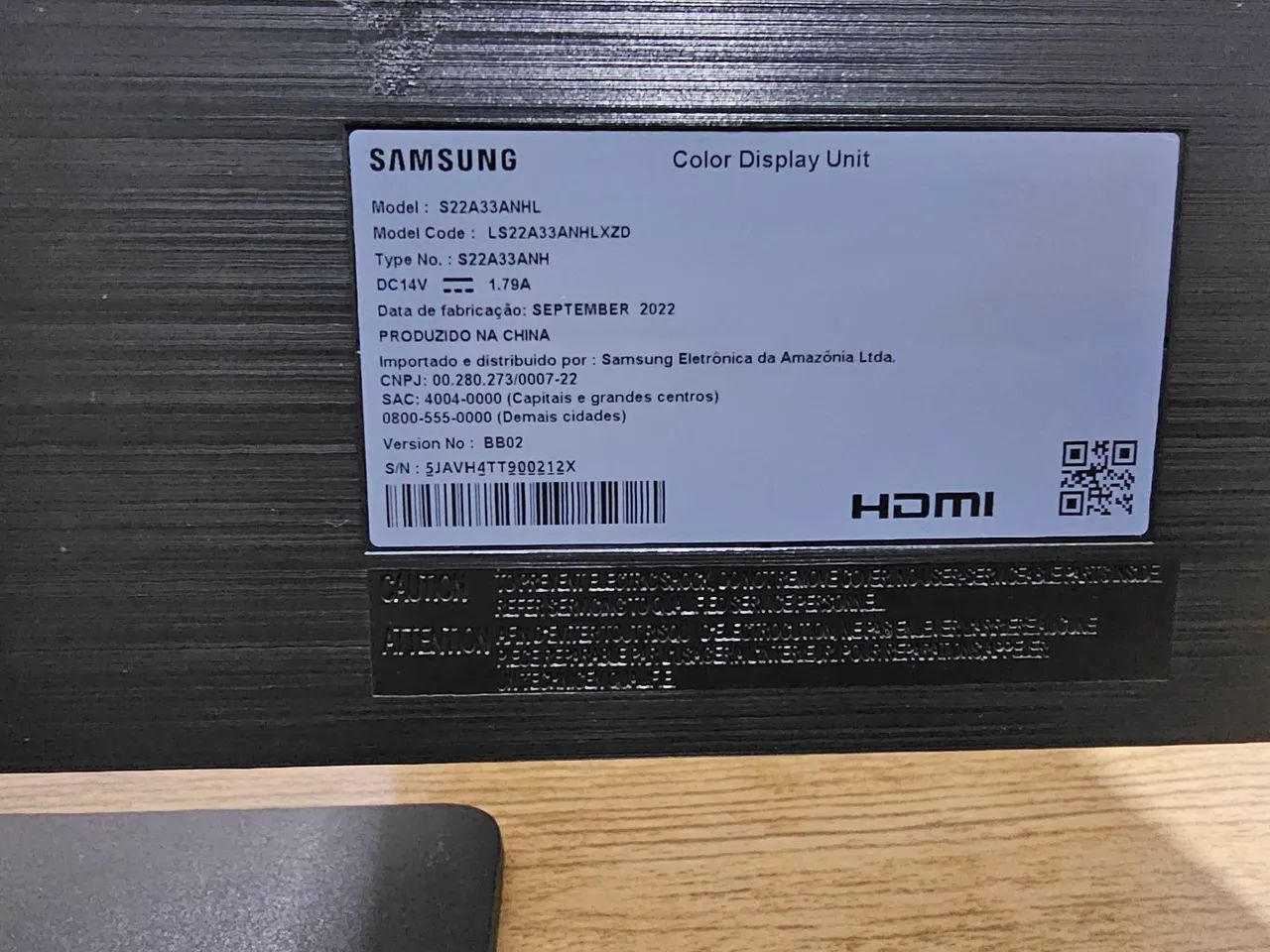450 cada. 3 Monitores Samsung full hd 22 polegadas. - Foto 6