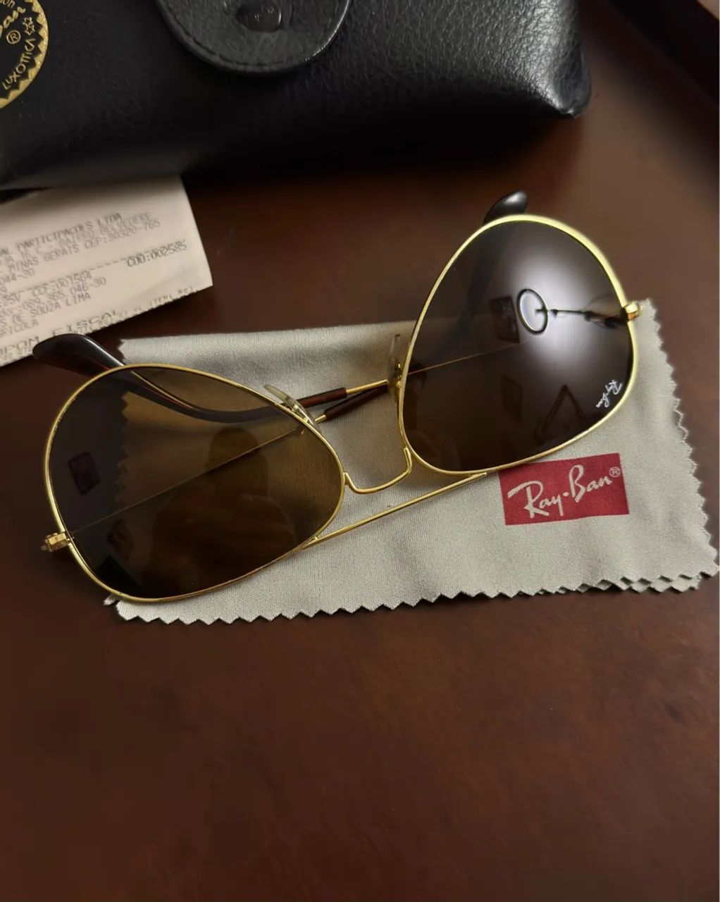 Óculos Ray-Ban - Aviador - ORIGINAL - prefeito estado - Foto 3