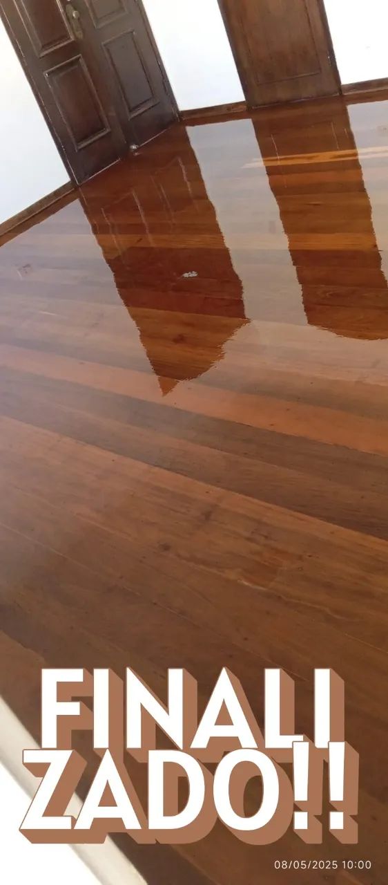 Manutenção em madeiras.