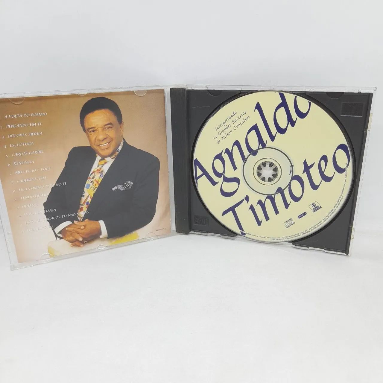 DVD- Agnaldo  Timóteo - super novo  - Foto 2