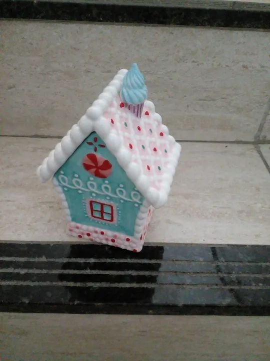 Casa de Gingerbread Decorativa
