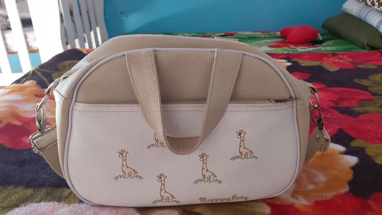 Bolsa Maternidade Girafinhas - Mapping Baby