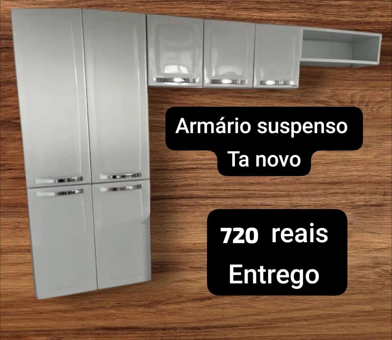 Armário de Cozinha novo Entrego 