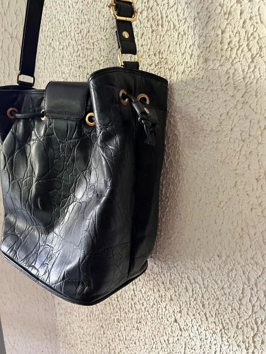 Bolsa CARMEN STEFFENS COURO - Foto 4