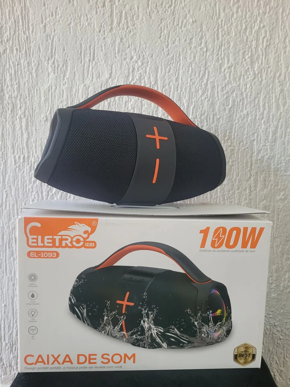 Caixa de Som Eletro EL-1093 - 100W A prova d?água