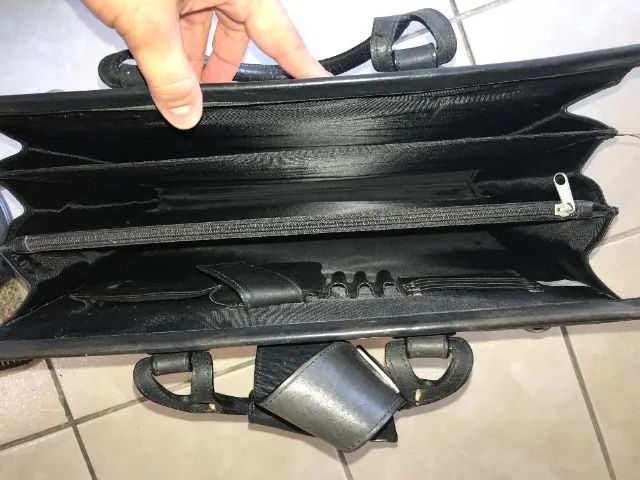 Maleta executiva de couro - Foto 2