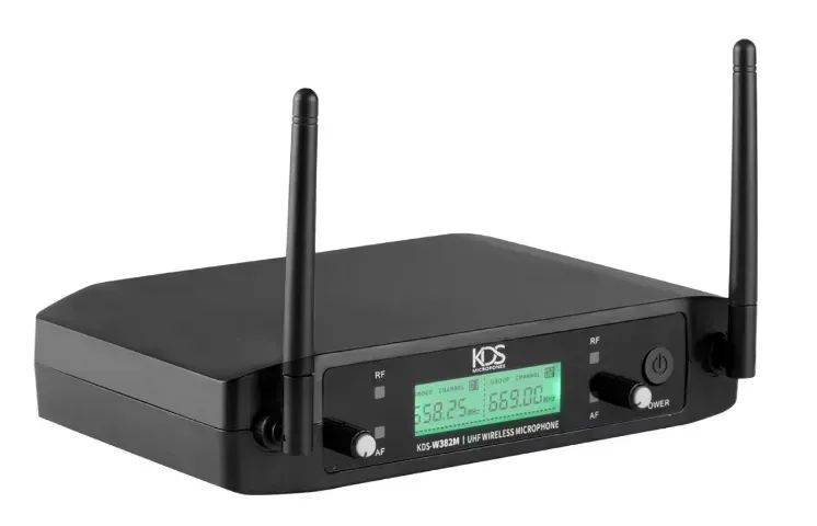 Microfone Duplo Sem Fio Uhf Kadosh K382m P/ Igreja Palestra Show -  DIA DOS PAIS  - Foto 3