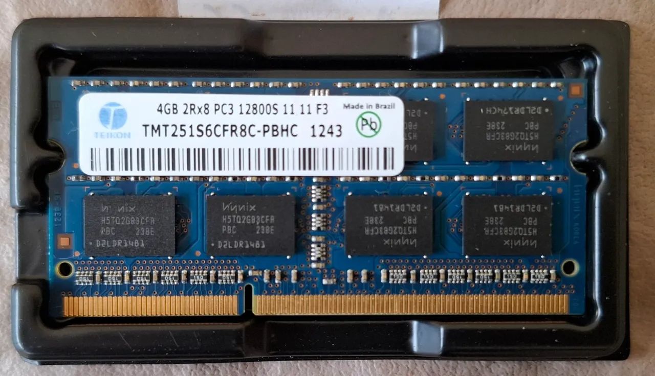 Memoria para notebook ddr3 de 4gb - Foto 2