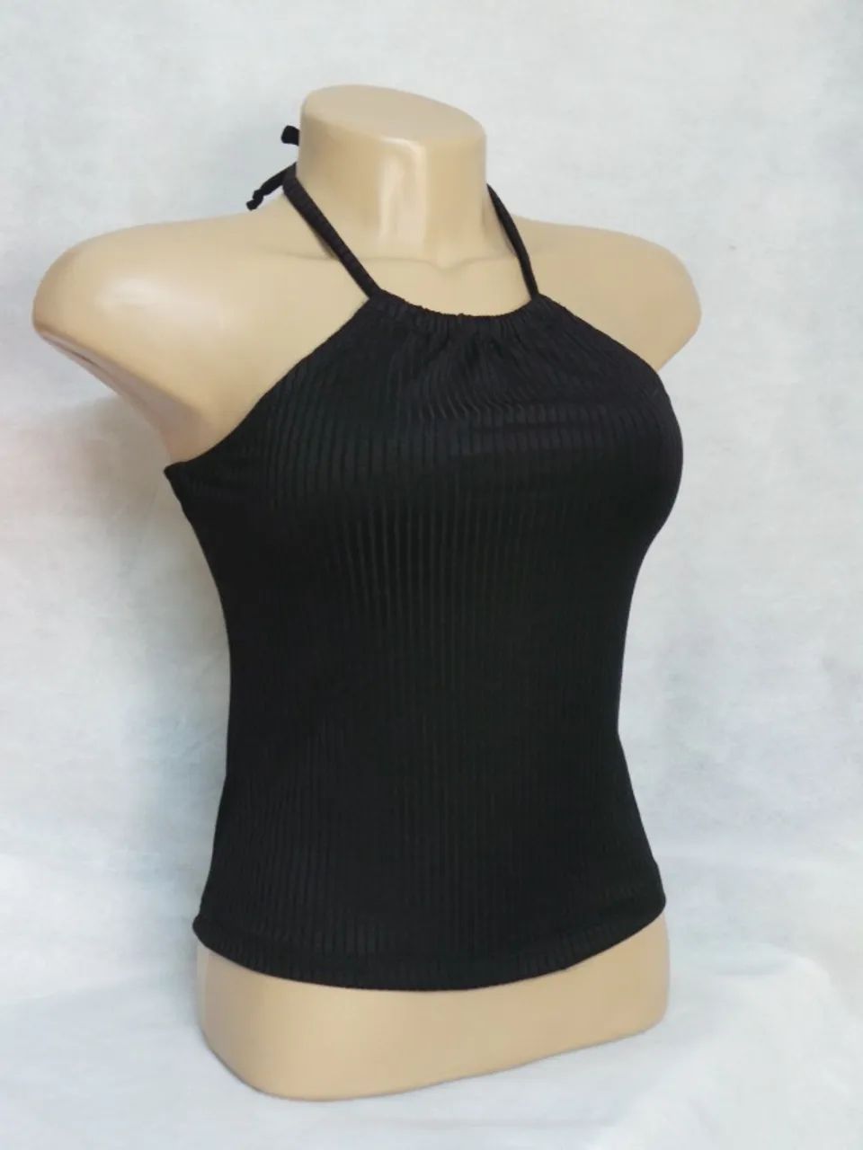 blusa frente unica preta