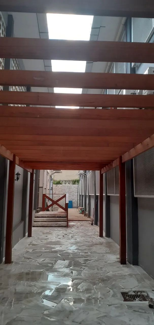 Pergolado em madeira para área externa - Foto 2