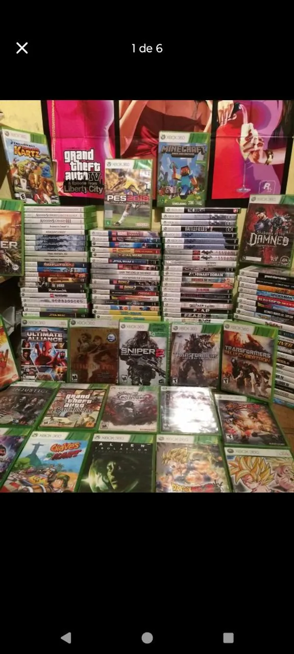 Jogos originais mídia física - Xbox 360