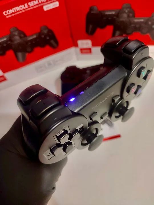 Controle Sem Fio 2.4G para Playstation - Novo - Foto 5