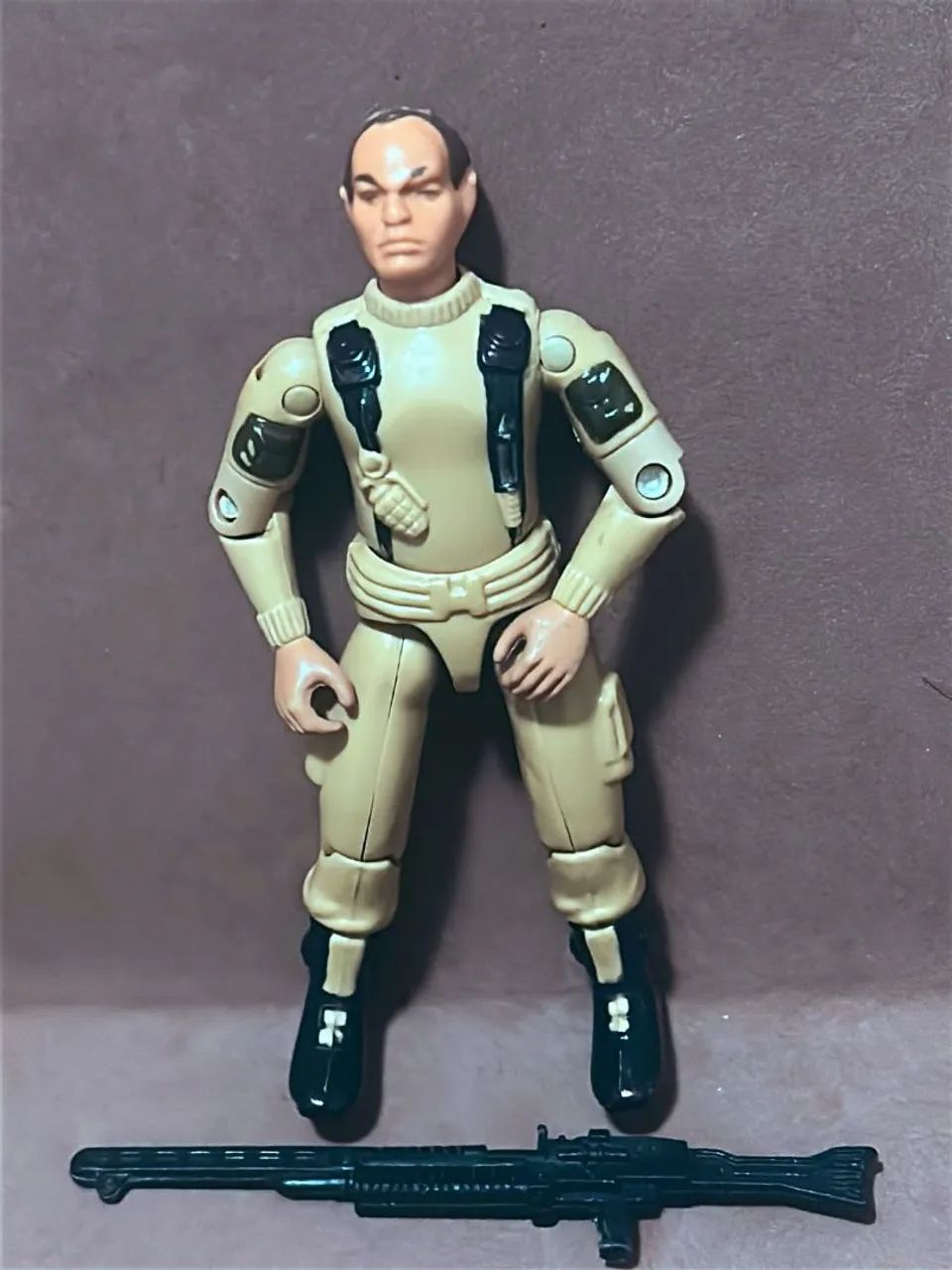 Gijoe anos 80 Granadeiro Grunt Estrela Boneco antigo - Foto 4
