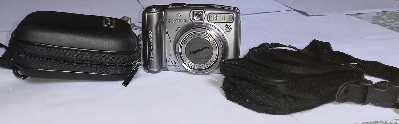 CANON Power Shot A 720IS 8.0 MP zoom de 6X
