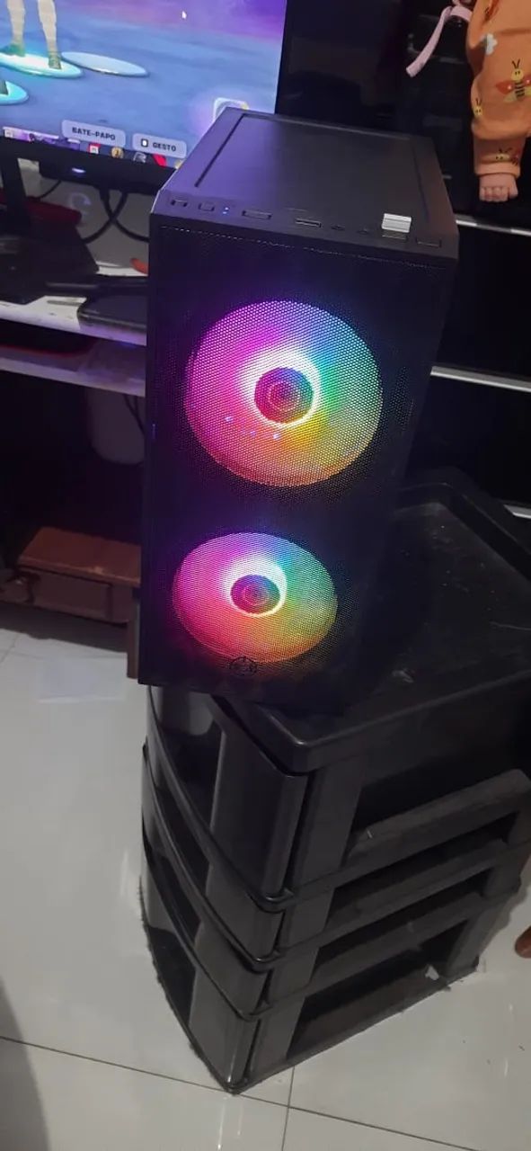 pc gamer i7 3470 placa video rx550 ssd 120gb + ssd 120gb 10 gb de ram