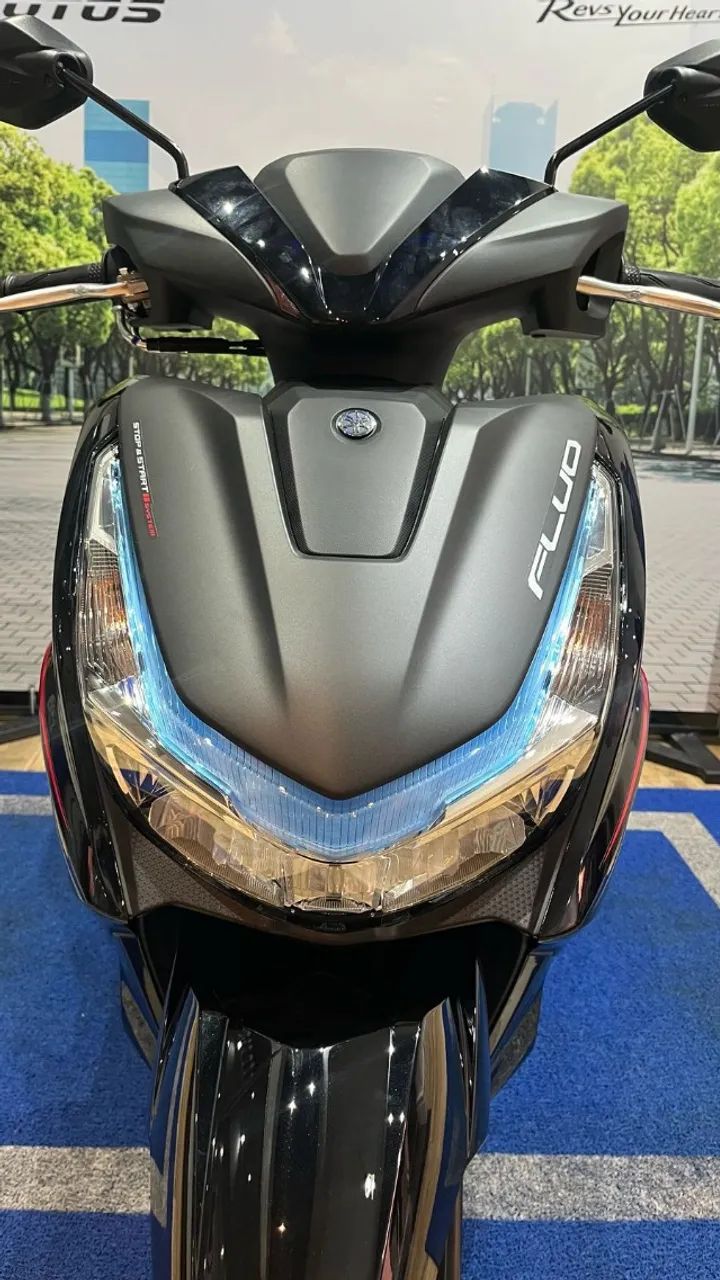 YAMAHA FLUO 125 ABS PRETA 2025 0KM - Foto 4