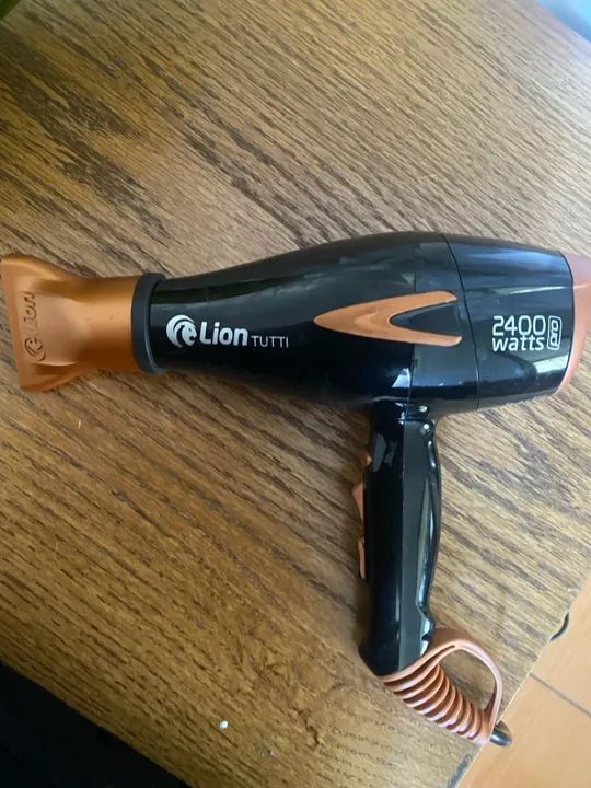 Secador de cabelo Lion Tutti 2400 Watts estado de novo