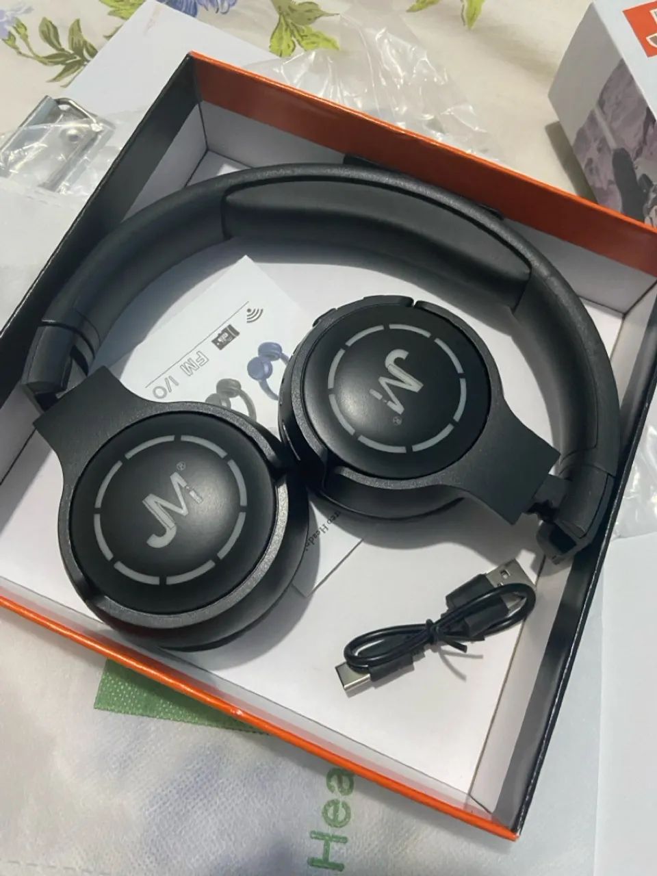 Fone de Ouvido Bluetooth com Cancelamento de Ruído